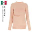 【数量限定・在庫限り・早い者勝ち!】 ジルサンダー / Jil Sander Light Pink Cotton Blend Sweater / J03GP01...