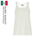 【数量限定・在庫限り・早い者勝ち!】 イザベルマラン / Isabel Marant White Viscose Folca Tank Top / TS0085...