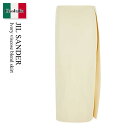 【数量限定・在庫限り・早い者勝ち!】 ジルサンダー / Jil Sander Ivory Viscose Blend Skirt / J03MA0115J 18...
