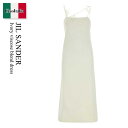 【数量限定・在庫限り・早い者勝ち!】 ジルサンダー / Jil Sander Ivory Viscose Blend Dress / J03CT0153J 18...