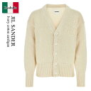 【数量限定・在庫限り・早い者勝ち!】 ジルサンダー / Jil Sander Ivory Cotton Cardigan / J22HP0003J 15366 ...