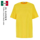 【数量限定・在庫限り・早い者勝ち!】 ジルサンダー / Jil Sander Yellow Viscose Blend T-Shirt / J03GC0117J...