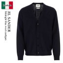 【数量限定・在庫限り・早い者勝ち!】 ジルサンダー / Jil Sander Midnight Blue Wool Cardigan / J23HP0001J ...