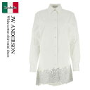 【数量限定・在庫限り・早い者勝ち!】 ジェイダブリュ アンダーソン / Jw Anderson White Cotton Shirt Mini Dress / ...