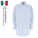 【数量限定・在庫限り・早い者勝ち!】 ジェイダブリュ アンダーソン / Jw Anderson Light Blue Oxford Oversize Shirt...