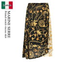 【数量限定・在庫限り・早い者勝ち!】 マリーンセル / Marine Serre Printed Stretch Viscose Skirt / S096SS2...