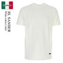【数量限定・在庫限り・早い者勝ち!】 ジルサンダー / Jil Sander White Cotton T-Shirt / J22GC0128J 20073 /...
