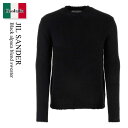 【数量限定・在庫限り・早い者勝ち!】 ジルサンダー / Jil Sander Black Alpaca Blend Sweater / J22GP0132J 1...