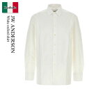 【数量限定・在庫限り・早い者勝ち!】 ジェイダブリュ アンダーソン / Jw Anderson White Oxford Shirt / SH0339PG172...