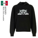 【数量限定・在庫限り・早い者勝ち!】 ケンゾー / Kenzo Black Cotton Sweatshirt / FF55SW2644MF / FF55SW2...
