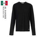 【数量限定・在庫限り・早い者勝ち!】 ジルサンダー / Jil Sander Black Cotton T-Shirt / J47GC0157J 45031 /...