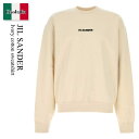 【数量限定・在庫限り・早い者勝ち!】 ジルサンダー / Jil Sander Ivory Cotton Sweatshirt / J47GU0132J 2001...