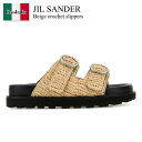 【数量限定・在庫限り・早い者勝ち!】 ジルサンダー / Jil Sander Beige Crochet Slippers / J44WP0029P 2306 / J44WP0029P 2306 280 / J44WP0029P2306 / J44WP0029P2306 280 / J44WP0029P2306280 / サンダル・ミュール(4)