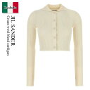 【数量限定・在庫限り・早い者勝ち!】 ジルサンダー / Jil Sander Cream Wool Blend Cardigan / J02HP0031J 14...