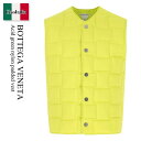 【数量限定・在庫限り・早い者勝ち!】 ボッテガ・ヴェネタ / Bottega Veneta Acid Green Nylon Padded Vest / 700...