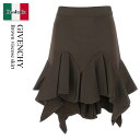 【数量限定・在庫限り・早い者勝ち!】 ジバンシィ / Givenchy Brown Viscose Skirt / BW40MS4ZEE / BW40MS4ZE...