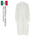 【数量限定・在庫限り・早い者勝ち!】 ボッテガ・ヴェネタ / Bottega Veneta White Viscose Blend Dress / 725506...