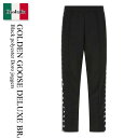 【数量限定・在庫限り・早い者勝ち!】 ゴールデングース / Golden Goose Deluxe Brand Black Polyester Doro Jog...