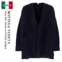 【数量限定・在庫限り・早い者勝ち!】 ボッテガ・ヴェネタ / Bottega Veneta Navy Blue Stretch Wool Blend Cardi...