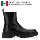 【数量限定・在庫限り・早い者勝ち!】 ボッテガ・ヴェネタ / Bottega Veneta Black Leather Highway Ankle Boots ...