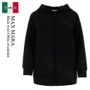 【数量限定・在庫限り・早い者勝ち!】 マックスマーラ / Max Mara Black Wool Obbia Sweatshirt / 241192 003 /...