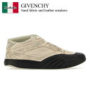 【数量限定・在庫限り・早い者勝ち!】 ジバンシィ / Givenchy Sand Fabric And Leather Sneakers / BH009KH1P...