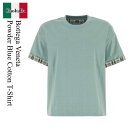【数量限定・在庫限り・早い者勝ち!】 ボッテガ・ヴェネタ / Bottega Veneta Powder Blue Cotton T-Shirt / 75381...