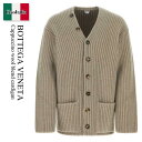 【数量限定・在庫限り・早い者勝ち!】 ボッテガ・ヴェネタ / Bottega Veneta Cappuccino Wool Blend Cardigan / 7...