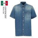 【数量限定・在庫限り・早い者勝ち!】 ジバンシィ / Givenchy Denim Shirt / BM60ZZ5Y99 / BM60ZZ5Y99 415 / ...