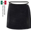 【数量限定・在庫限り・早い者勝ち!】 ジバンシィ / Givenchy Black Denim Mini Skirt / BW40UB5Y3P / BW40UB...