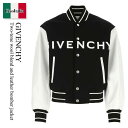 【数量限定・在庫限り・早い者勝ち!】 ジバンシィ / Givenchy Two-Tone Wool Blend And Leather Bomber Jacke...