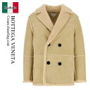 【数量限定・在庫限り・早い者勝ち!】 ボッテガ・ヴェネタ / Bottega Veneta Cream Shearling Coat / 804079 V32L...