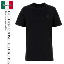 【数量限定・在庫限り・早い者勝ち!】 ゴールデングース / Golden Goose Deluxe Brand Black Cotton T-Shirt / GWP01220P000593 / GWP01220P000593 90100 / GWP01220P00059390100 / Tシャツ・カットソー(4)