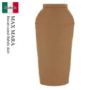 【数量限定・在庫限り・早い者勝ち!】 マックスマーラ / Max Mara Biscuit Camel Babele Skirt / 231106 001 / ...