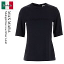 【数量限定・在庫限り・早い者勝ち!】 マックスマーラ / Max Mara Midnight Blue Wool Peter T-Shirt / 251194 ...