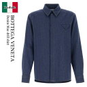 【数量限定・在庫限り・早い者勝ち!】 ボッテガ・ヴェネタ / Bottega Veneta Denim Blue Drill Shirt / 703578 V5...
