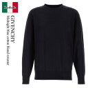 【数量限定・在庫限り・早い者勝ち!】 ジバンシィ / Givenchy Midnight Blue Cotton Blend Sweater / BM90S44...