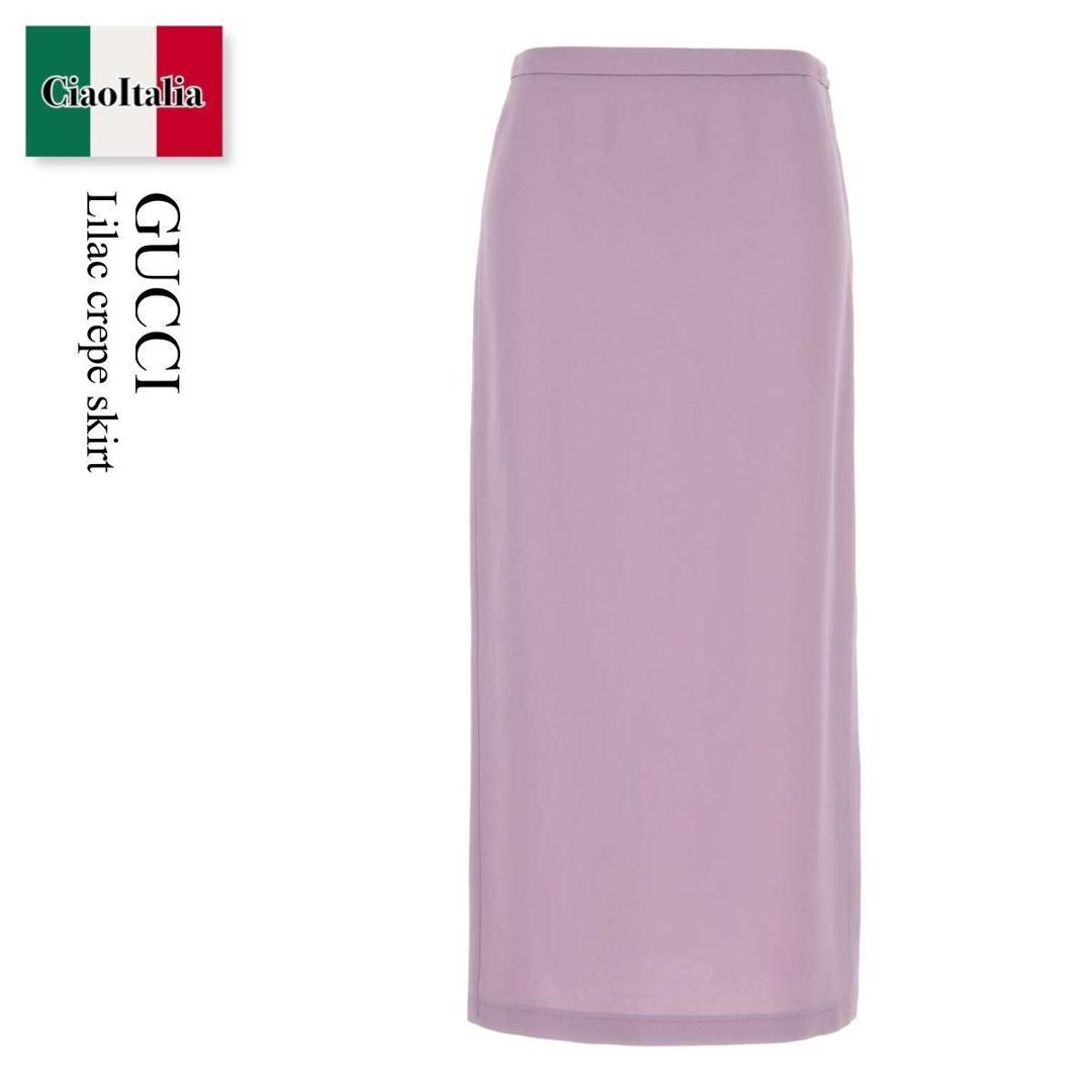 スカート Gucci Lilac Crepe Skirt 楽天市場】スカート グッチ(カラーパープル)(レディース