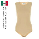 【数量限定・在庫限り・早い者勝ち!】 メゾン マルジェラ / Maison Margiela Skin Pink Stretch Viscose Bodysui...
