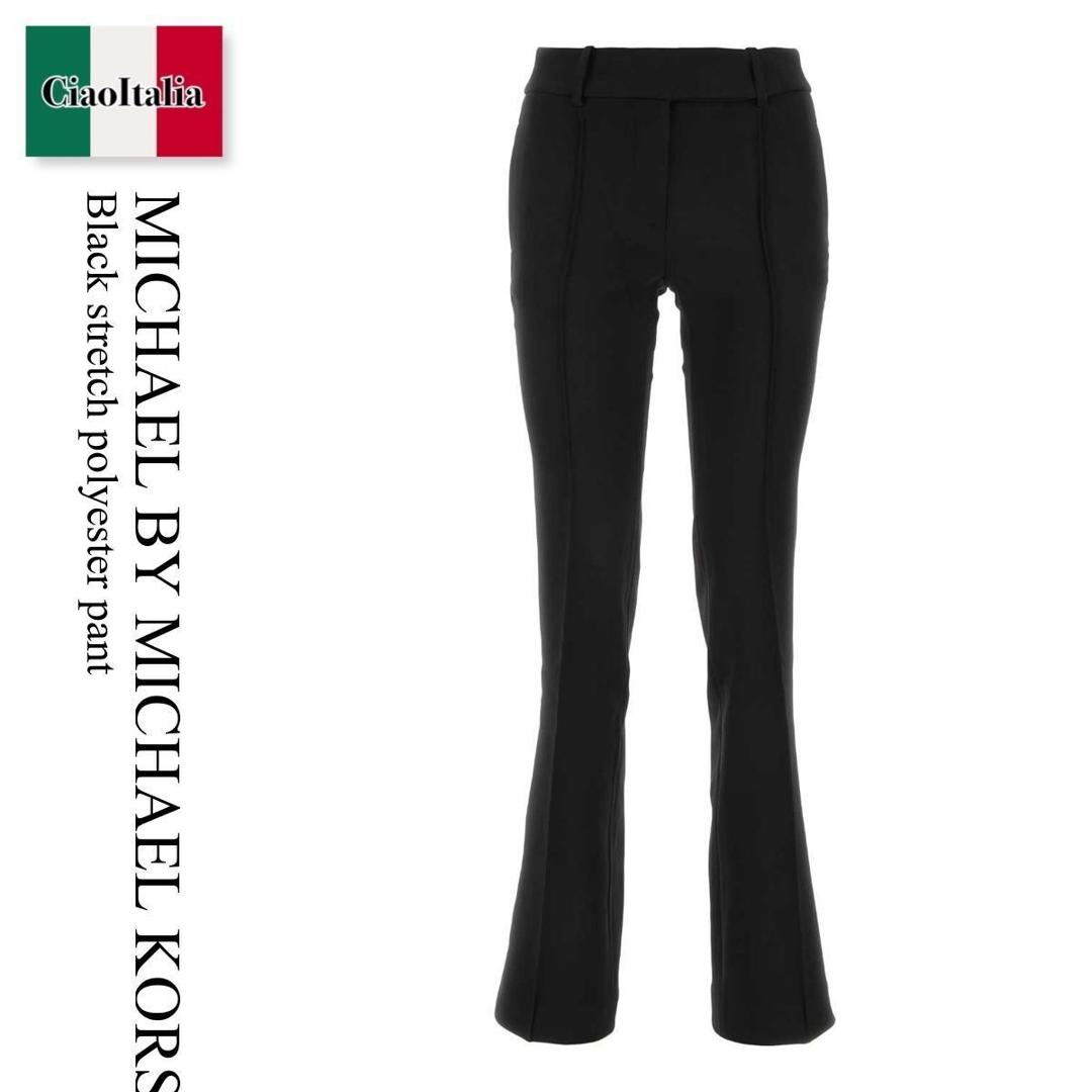 【数量限定・在庫限り・早い者勝ち!】 マイケル・コース / Michael By Michael Kors Black Stretch Polyester Pant / MR330GE3GZ / MR330GE3GZ BLACK / MR330GE3GZBLACK / パンツ