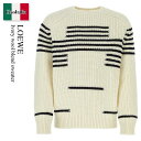 【数量限定・在庫限り・早い者勝ち!】 ロエベ / Loewe Ivory Wool Blend Sweater / H526Y14KGI / H526Y14KG...