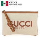 【数量限定・在庫限り・早い者勝ち!】 グッチ / かばん / カバン / Gucci Sand Canvas Pouch / 777165 FACUL / 77...