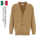 【数量限定・在庫限り・早い者勝ち!】 メゾン マルジェラ / Maison Margiela Cappuccino Wool Cardigan / S50HP0...