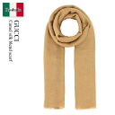 【数量限定・在庫限り・早い者勝ち!】 グッチ / Gucci Camel Silk Blend Scarf / 795284 4G483 / 795284 4G...
