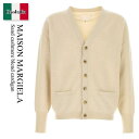 【数量限定・在庫限り・早い者勝ち!】 メゾン マルジェラ / Maison Margiela Sand Cashmere Blend Cardigan / S6...