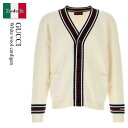 【数量限定・在庫限り・早い者勝ち!】 グッチ / Gucci White Wool Cardigan / 811242 XKEGR / 811242 XKEGR...