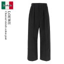 【数量限定・在庫限り・早い者勝ち!】 ロエベ / Loewe Charcoal Stretch Cotton Pant / H526Y04WG4 / H526Y...