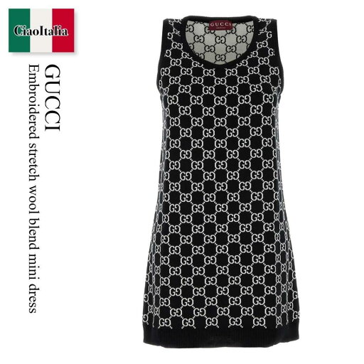 【数量限定・在庫限り・早い者勝ち!】 グッチ / Gucci Embroidered Stretch Wool Blend Mini Dress / 786403 XKD8T / 786403 XKD8T 1070 / 786403XKD8T / 786403XKD8T 1070 / 786403XKD8T1070 / ワンピース 【数量限定・在庫限り・早い者勝ち!】 グッチ / Gucci Embroidered Stretch Wool Blend Mini Dress / 786403 XKD8T / 786403 XKD8T 1070 / 786403XKD8T / 786403XKD8T 1070 / 786403XKD8T1070 / ワンピース