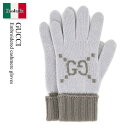 【数量限定・在庫限り・早い者勝ち!】 グッチ / Gucci Embroidered Cashmere Gloves / 813136 3GAC0 / 8131...