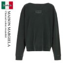 【数量限定・在庫限り・早い者勝ち!】 メゾン マルジェラ / Maison Margiela Charcoal Cotton Sweatshirt / S50G...